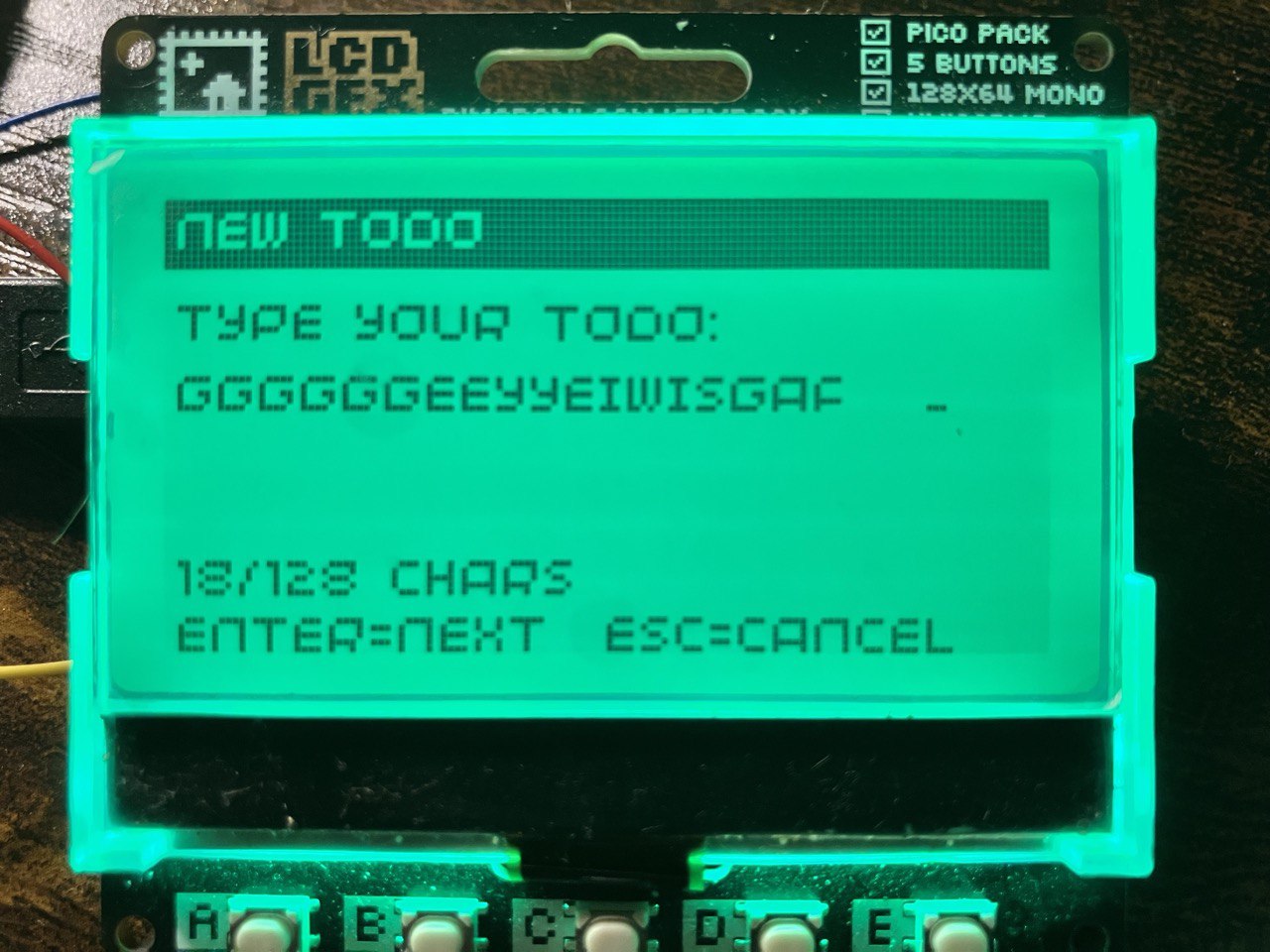 Prototype early design